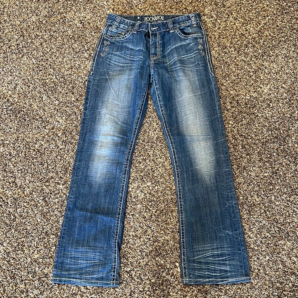 Rock & Roll Cowgirl Boyfriend Jeans 27x34